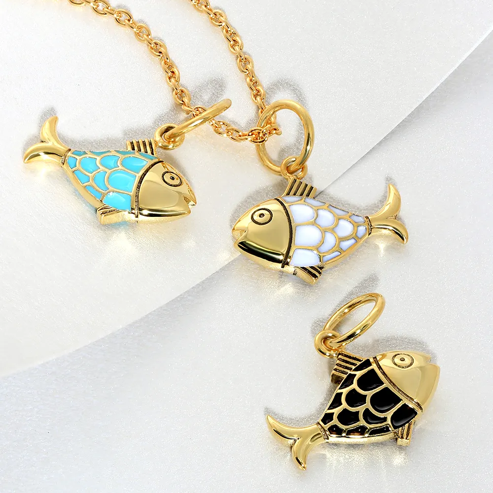 Fish Charm Necklace