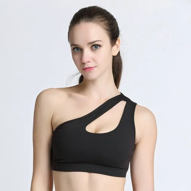 Flex Asymmetric Sports Bra