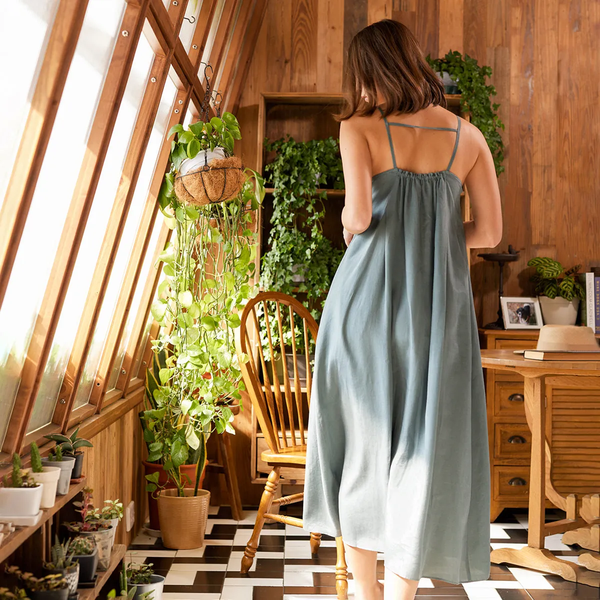 Flow TENCEL™ LUXE Maxi Dress (Made in Japan)