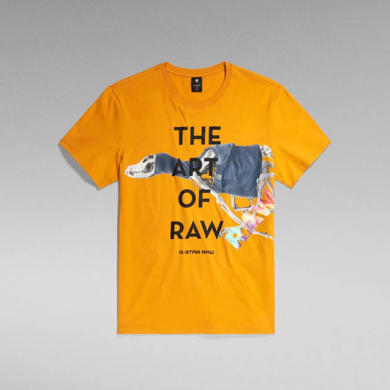 G-Star Art Of Raw Dull Yellow S/S Tee