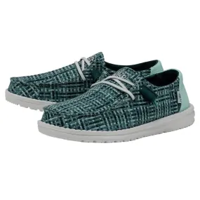 'Hey Dude' Women's Wendy Crosshatch - Jade