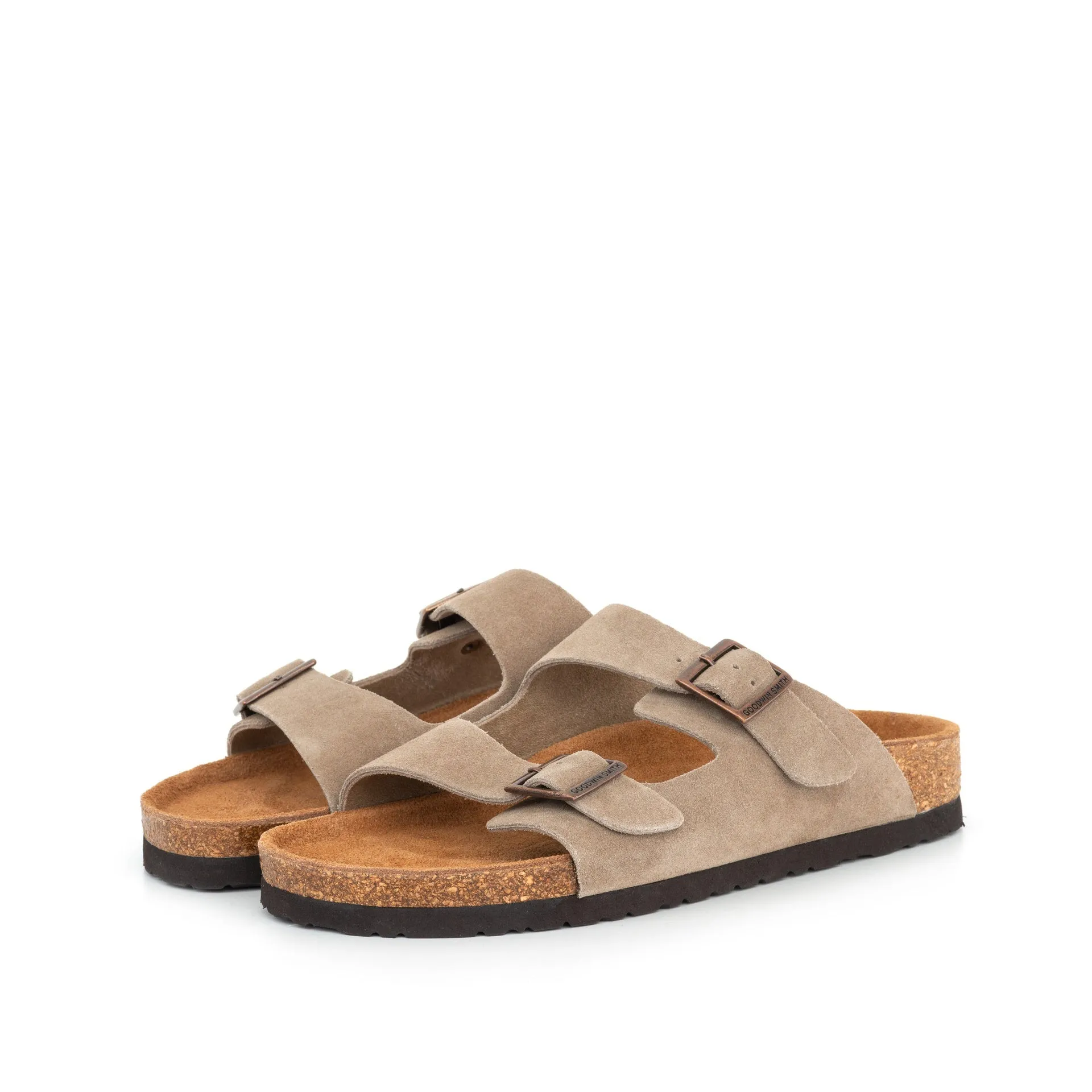 HIBISCUS STONE SUEDE SANDAL