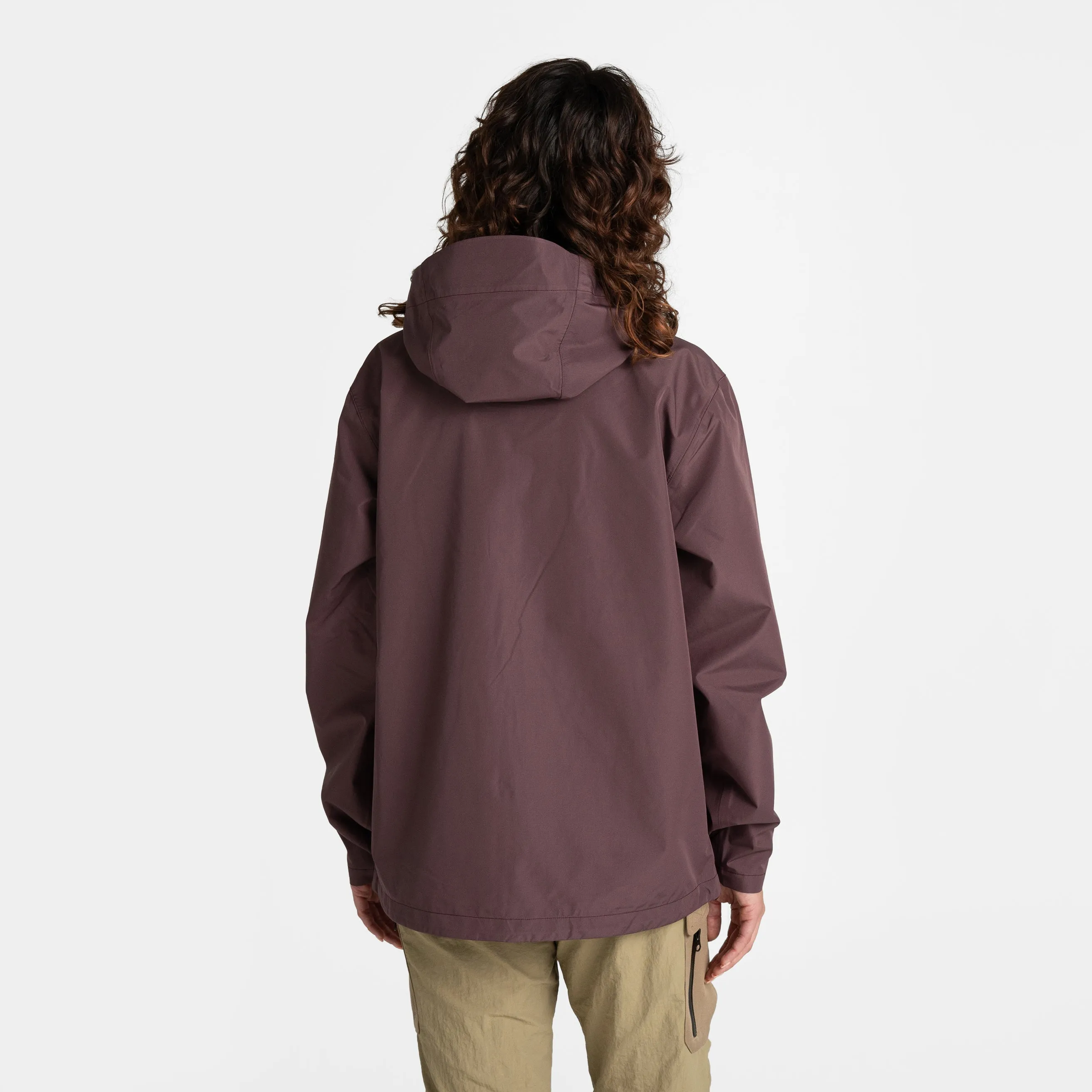 Horizon 3L Rain Jacket Berry