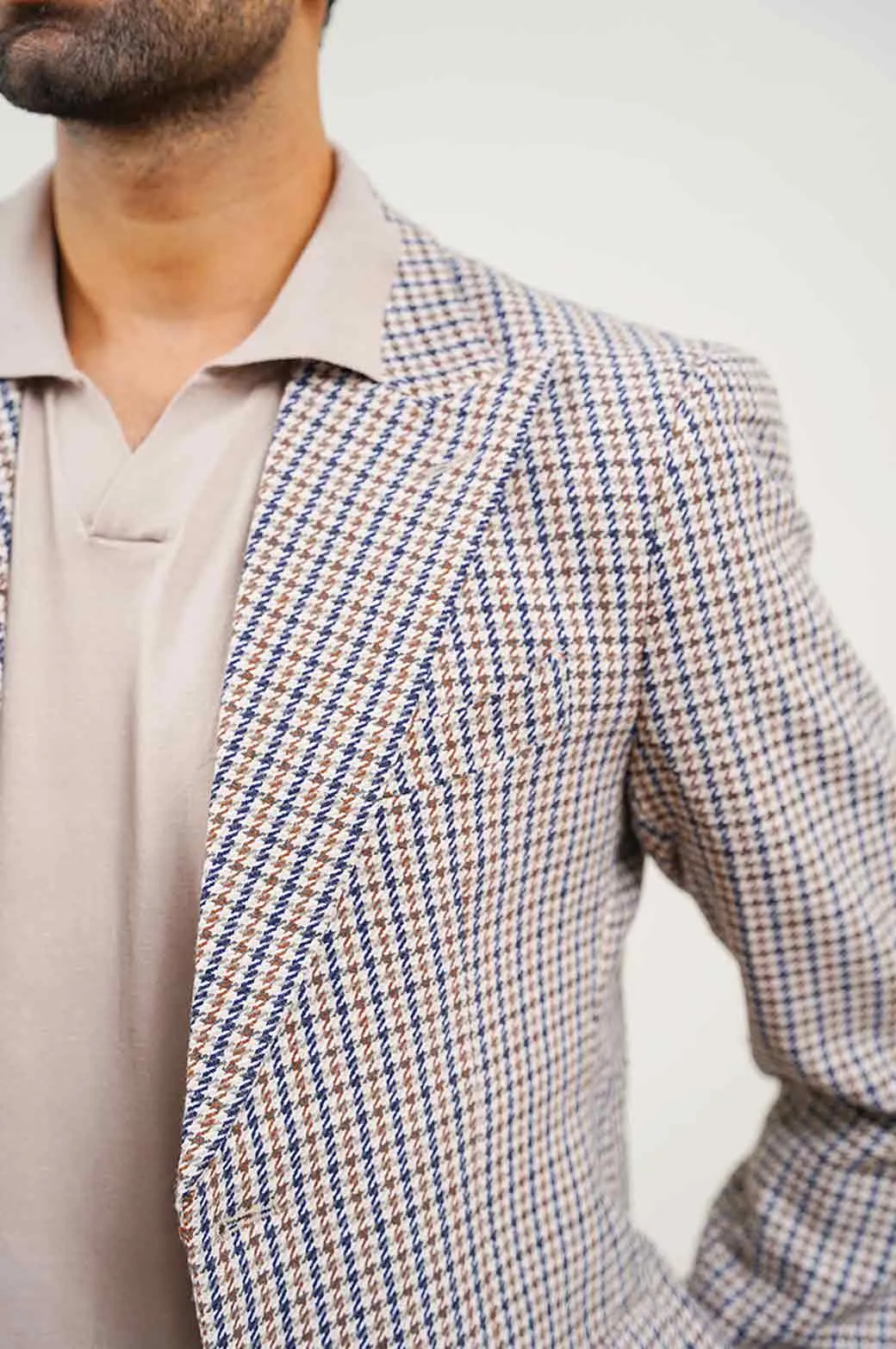 HOUNDSTOOTH BLAZER