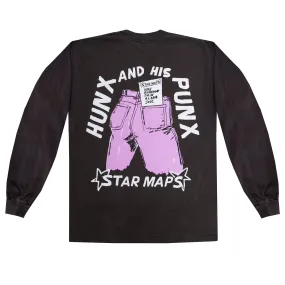 Hunx STAR MAPS  Long Sleeve T-Shirt