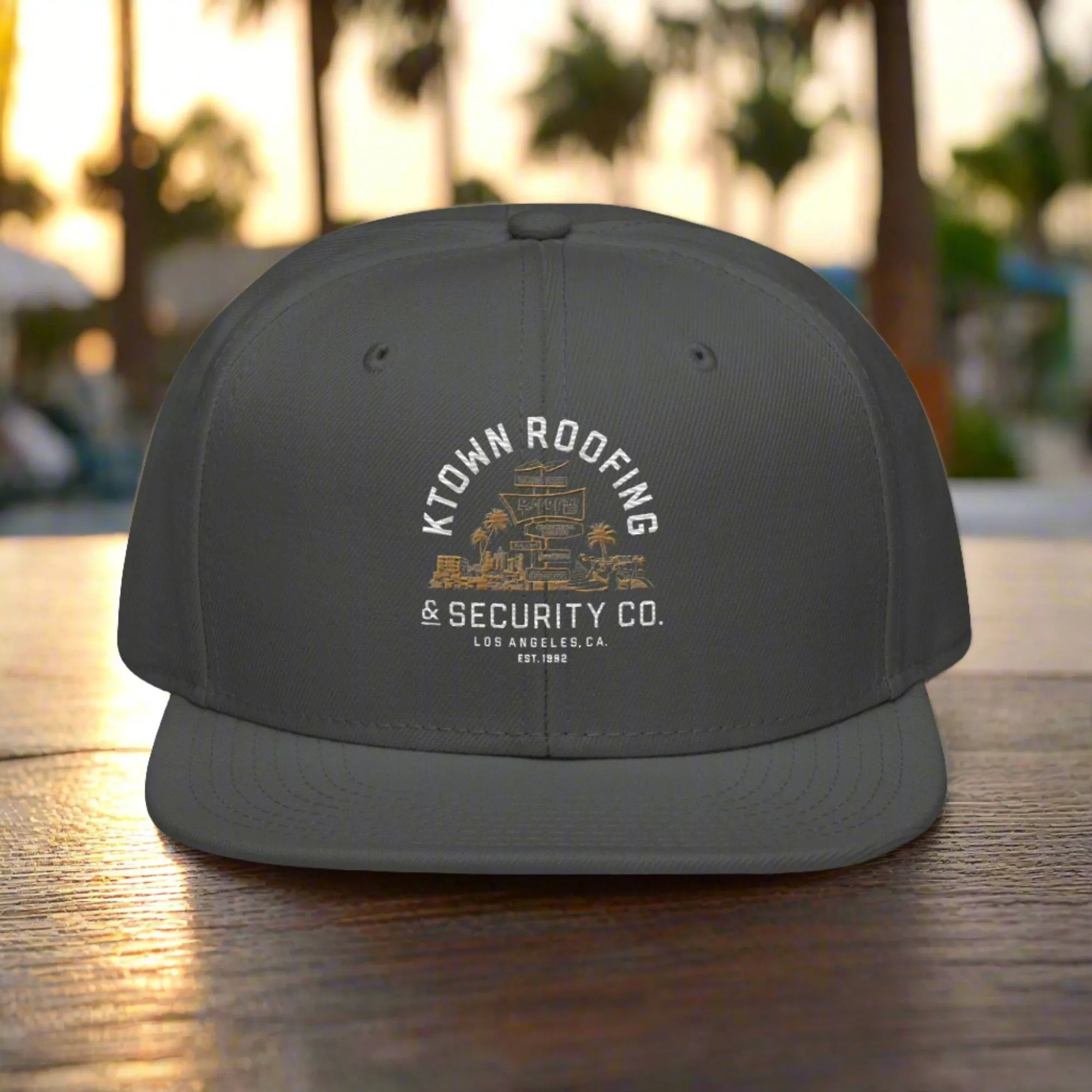 K-Town Roofing & Security Co. Snapback Hat