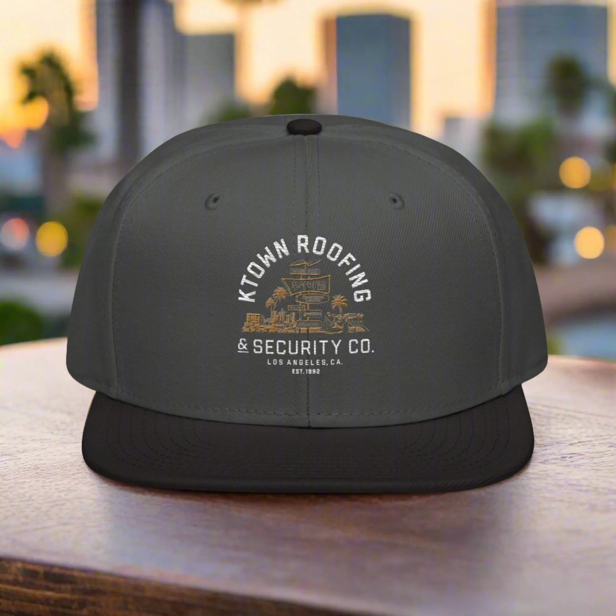 K-Town Roofing & Security Co. Snapback Hat