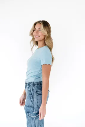 Karli Top in Blue