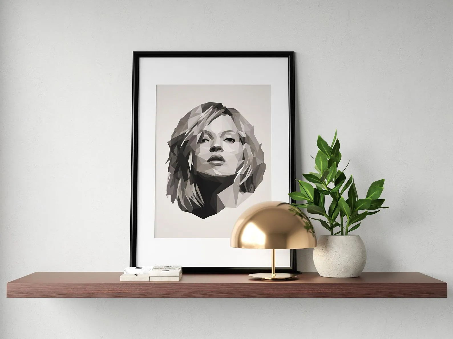 Kate Moss Poster, Custom Print, Model Poster, Custom Black And White Poster, Home Decor, Wall Hangings, Kate Moss Fashion Photography