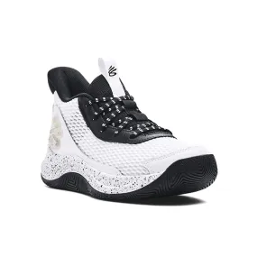 Kid's Grade School Curry 3Z7 White/White/Black