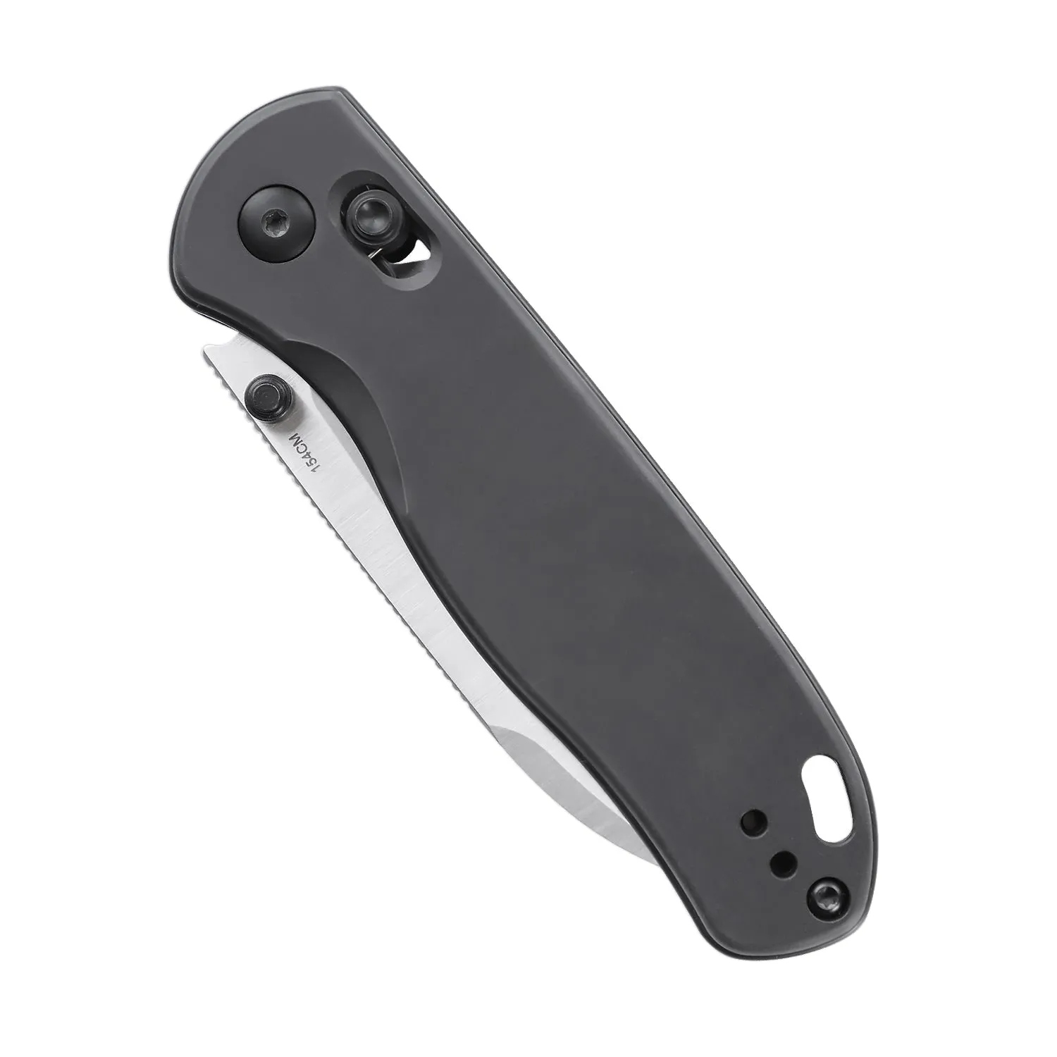 Kizer Drop Bear Clutch Lock Aluminum Gunmetal V3619C1 (2.97 Satin)