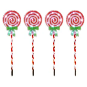 LED Path Candy Lollipop Lights (4pc)