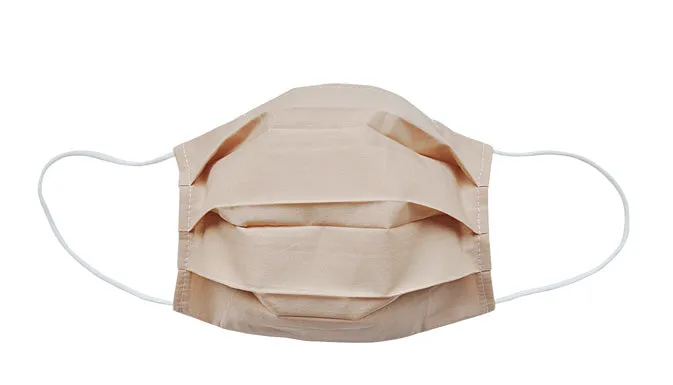 Light Brown Fabric Face Mask (Child)