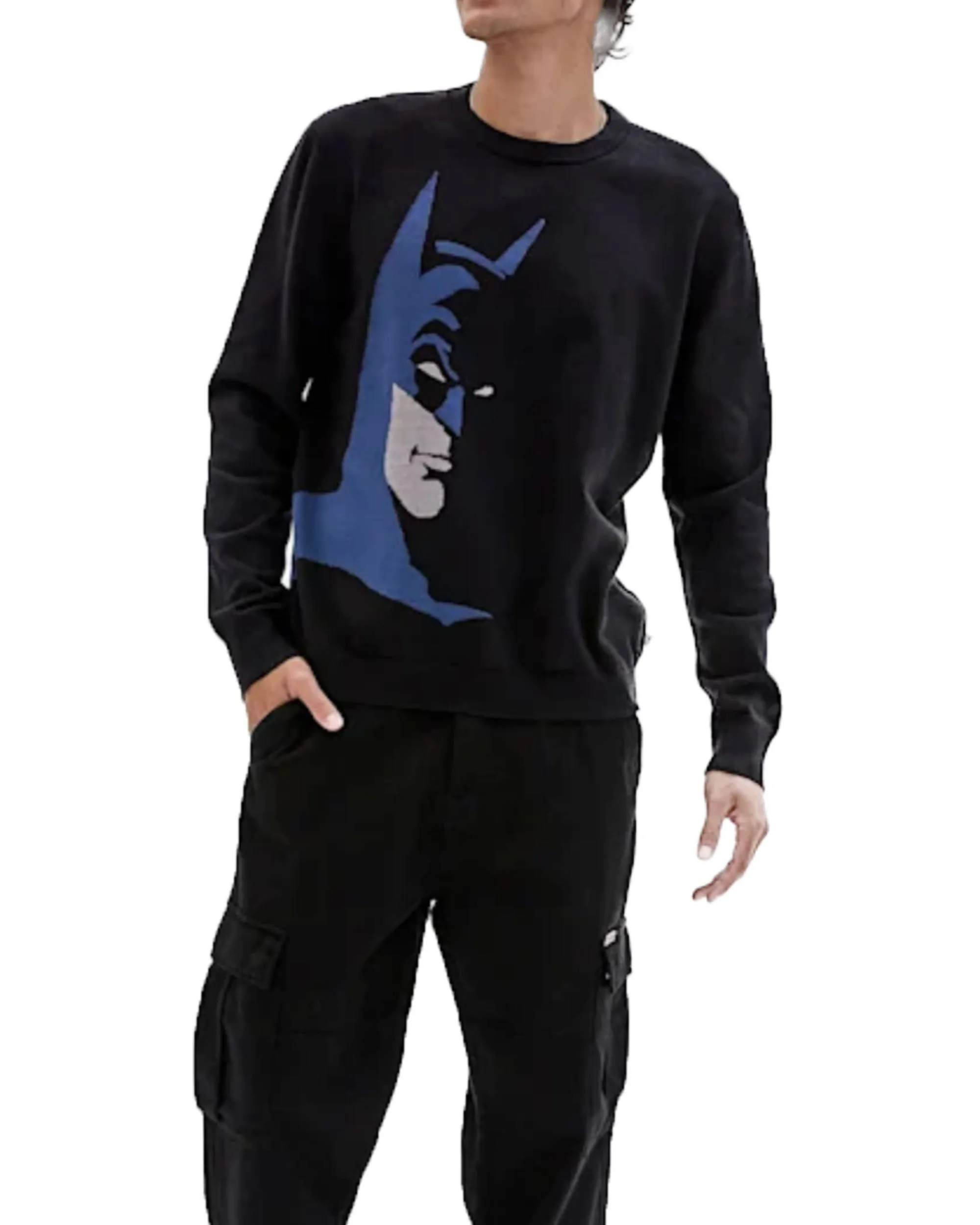 Maglione Guess Original Batman Enemy Sweater Jet Black