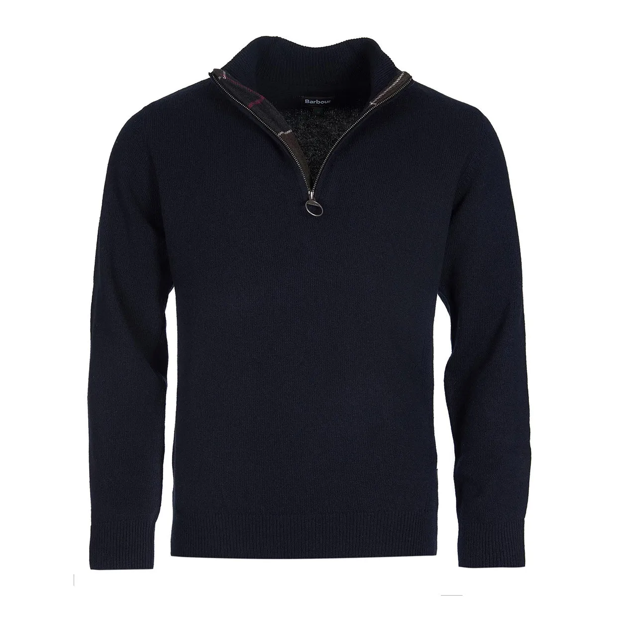 Maglione Uomo Barbour Holden Half Zip Blu Navy