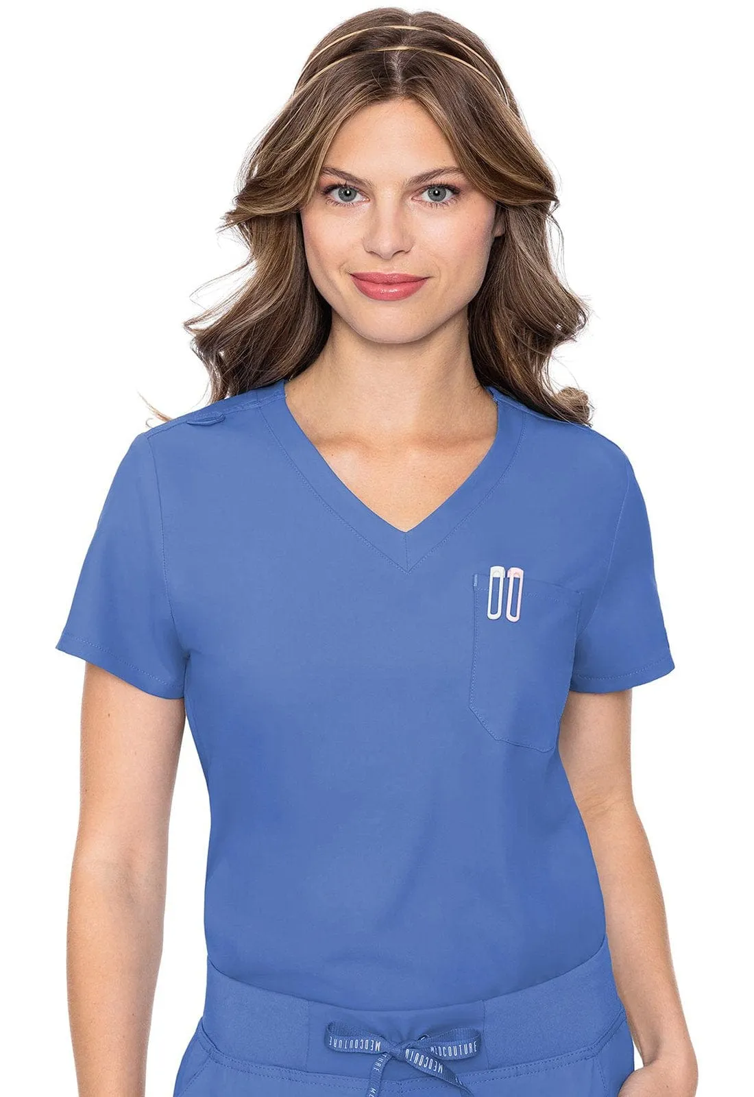 MC Insight  One Pocket Tuck-In Scrub Top MC2432