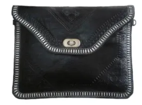 M'dina Square Clutch - Black