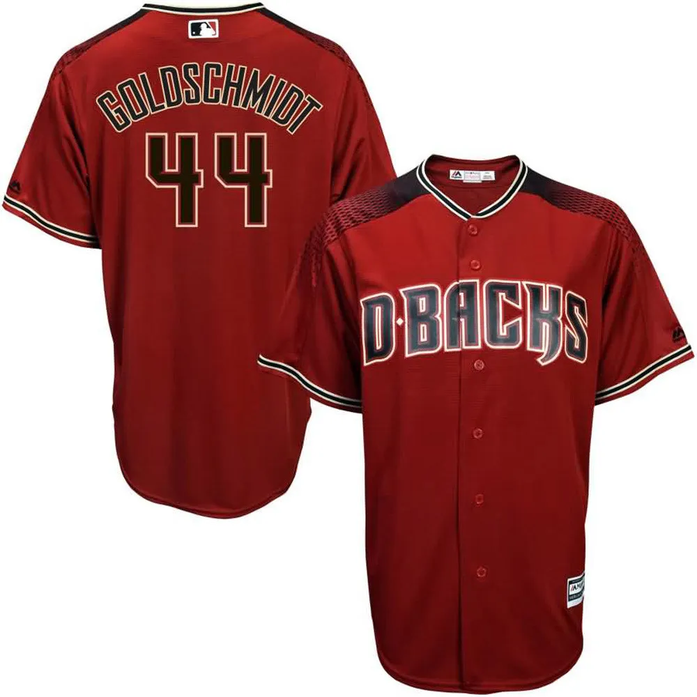 Men's Arizona Diamondbacks Paul Goldschmidt Replica Alternate Jersey - Red