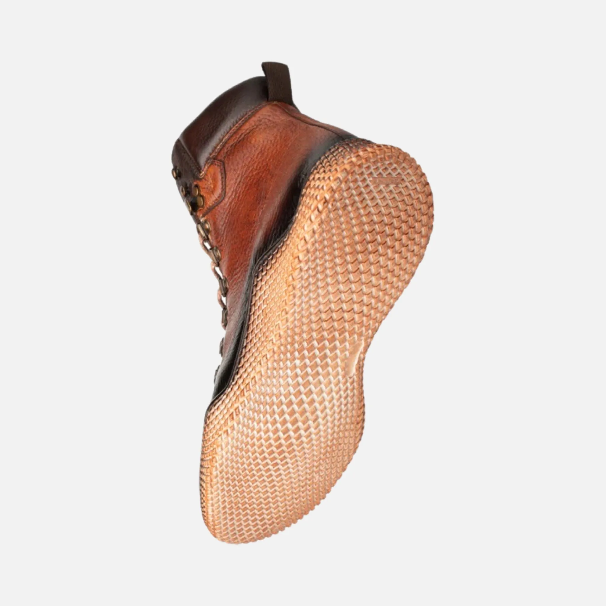 Mens Mezlan Cognac Soft Bottom Deer Boot