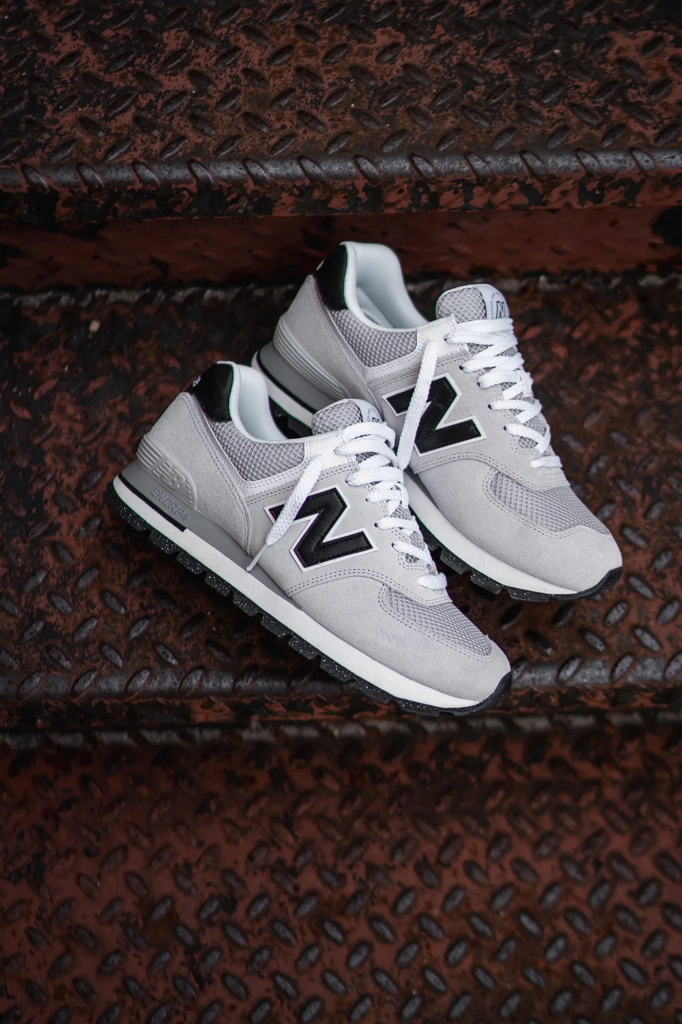 Mens New Balance 574 (Grey/Black) - ML574DMG