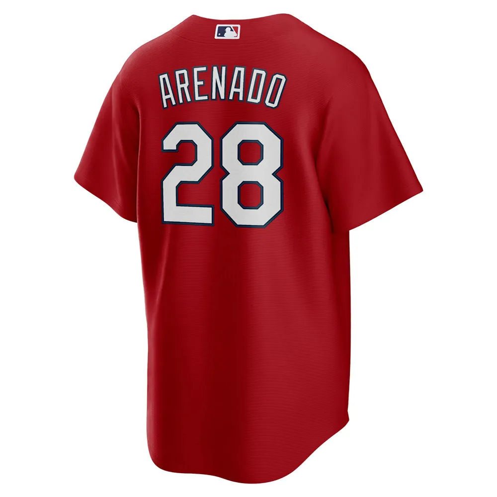 Men's St. Louis Cardinals Nolan Arenado Alternate Official Player Jersey - Red