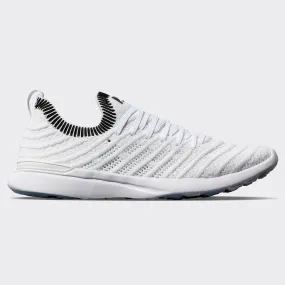 Men's TechLoom Wave White / Black / Ribbed