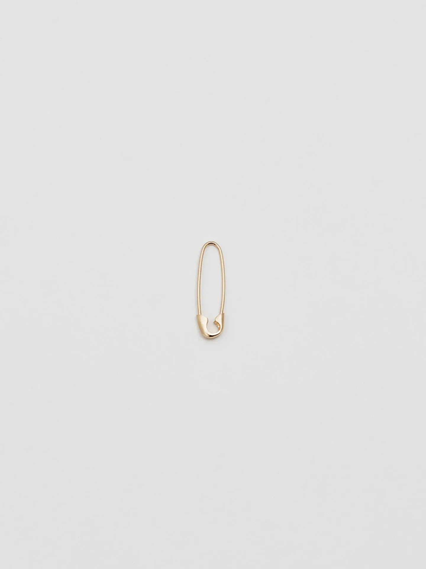 Mini Safety Pin Earring