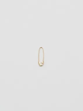 Mini Safety Pin Earring