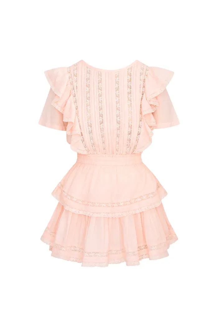 Natasha Dress - Bellrose Pink