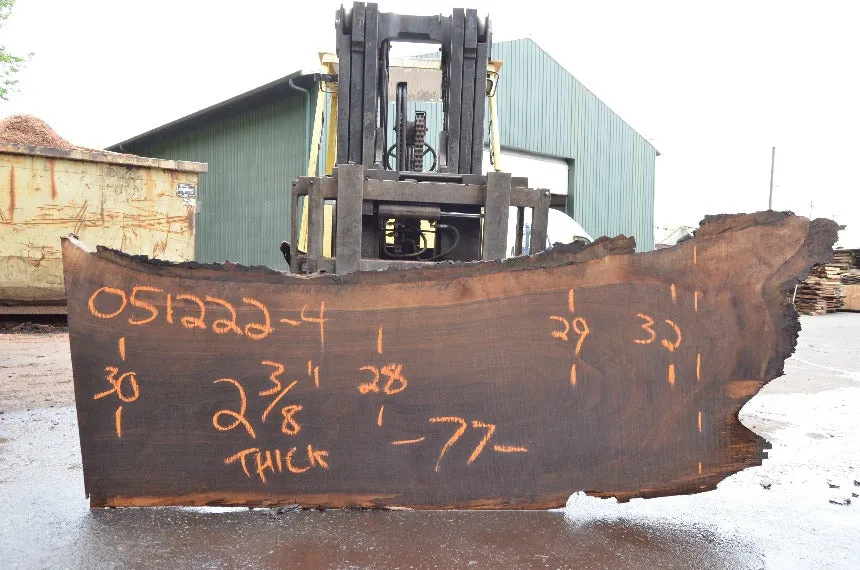 Oregon Black Walnut Slab 051222-04