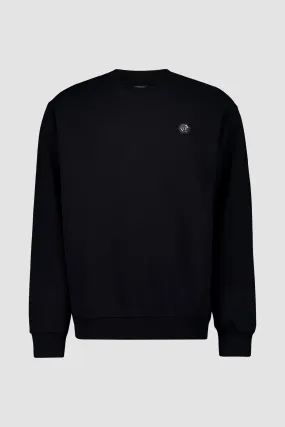 Philipp Plein Black LS Hexagon Sweatshirt