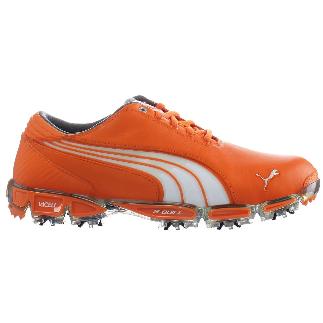 Puma Super Cell Funsion Ice Golf Orange Mens Shoes