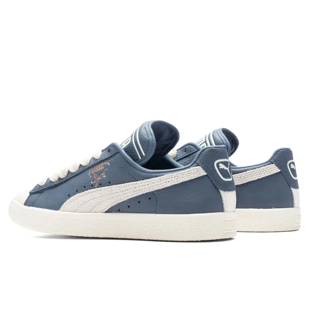 Puma x Rhuigi Clyde - Pristine/Inky Blue