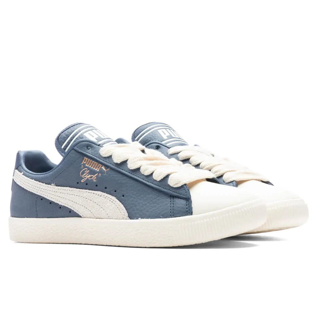 Puma x Rhuigi Clyde - Pristine/Inky Blue