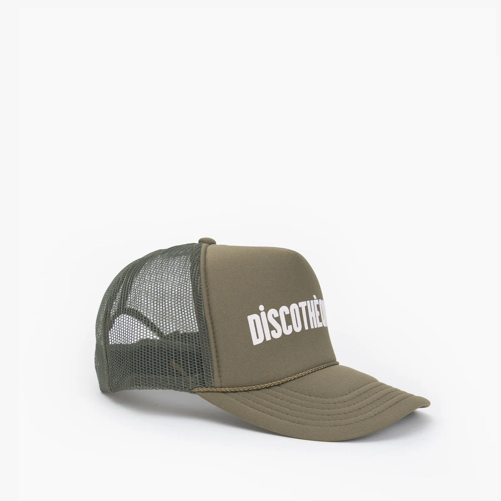 "Discothèque" Trucker Hat (Army)