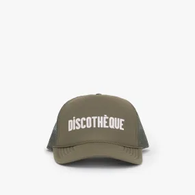 "Discothèque" Trucker Hat (Army)