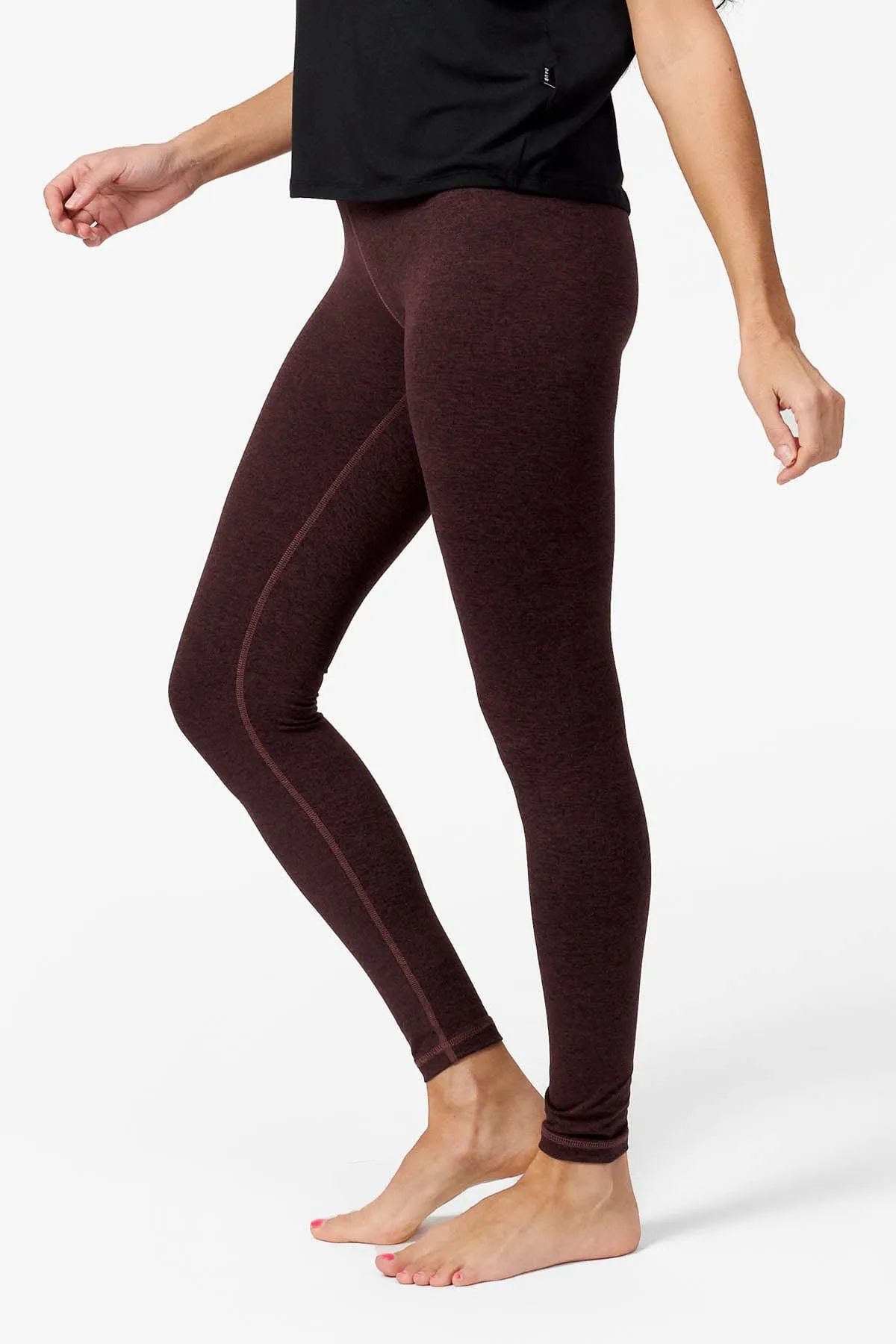 Riley Legging in Brushed Wine