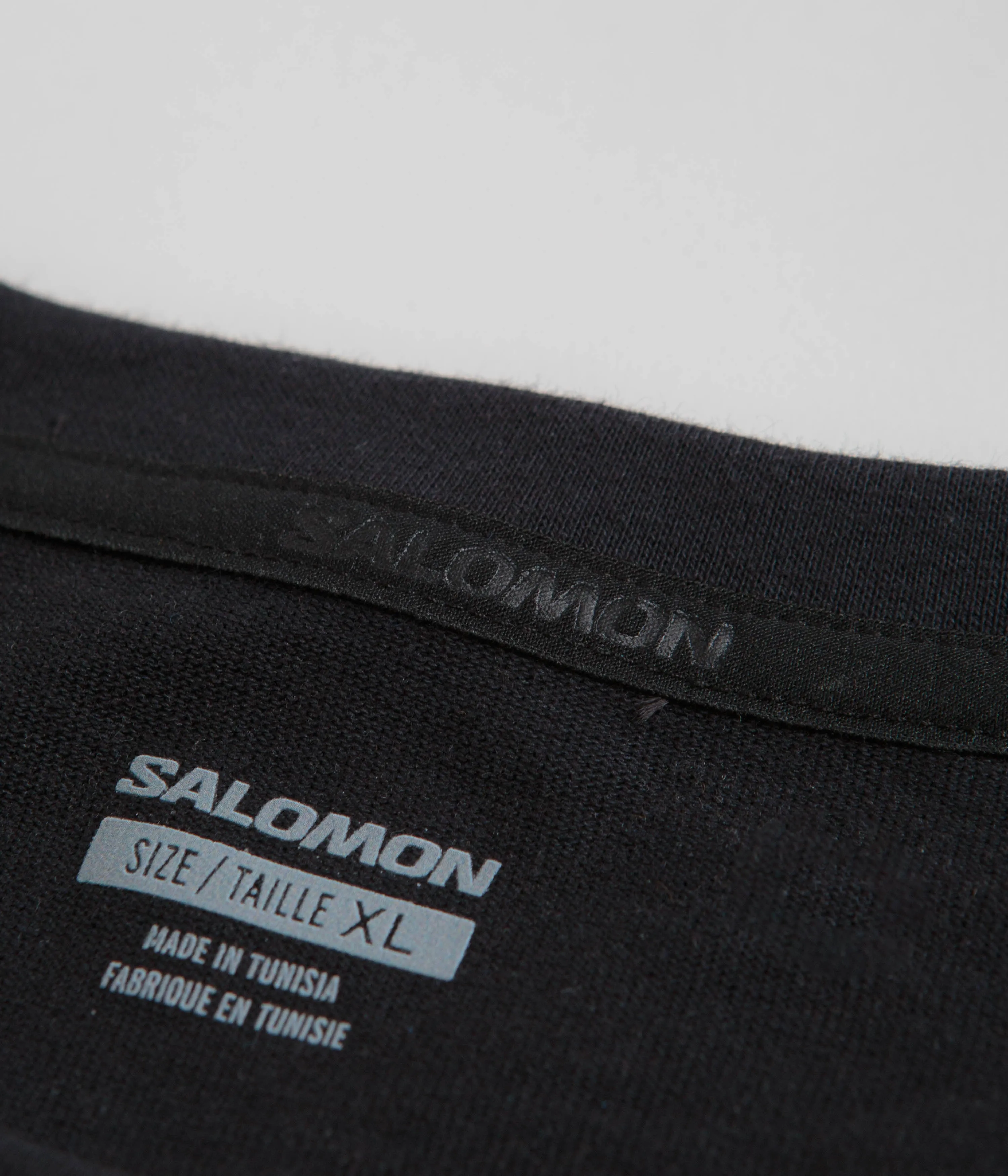 Salomon Globe Graphic T-Shirt - Deep Black