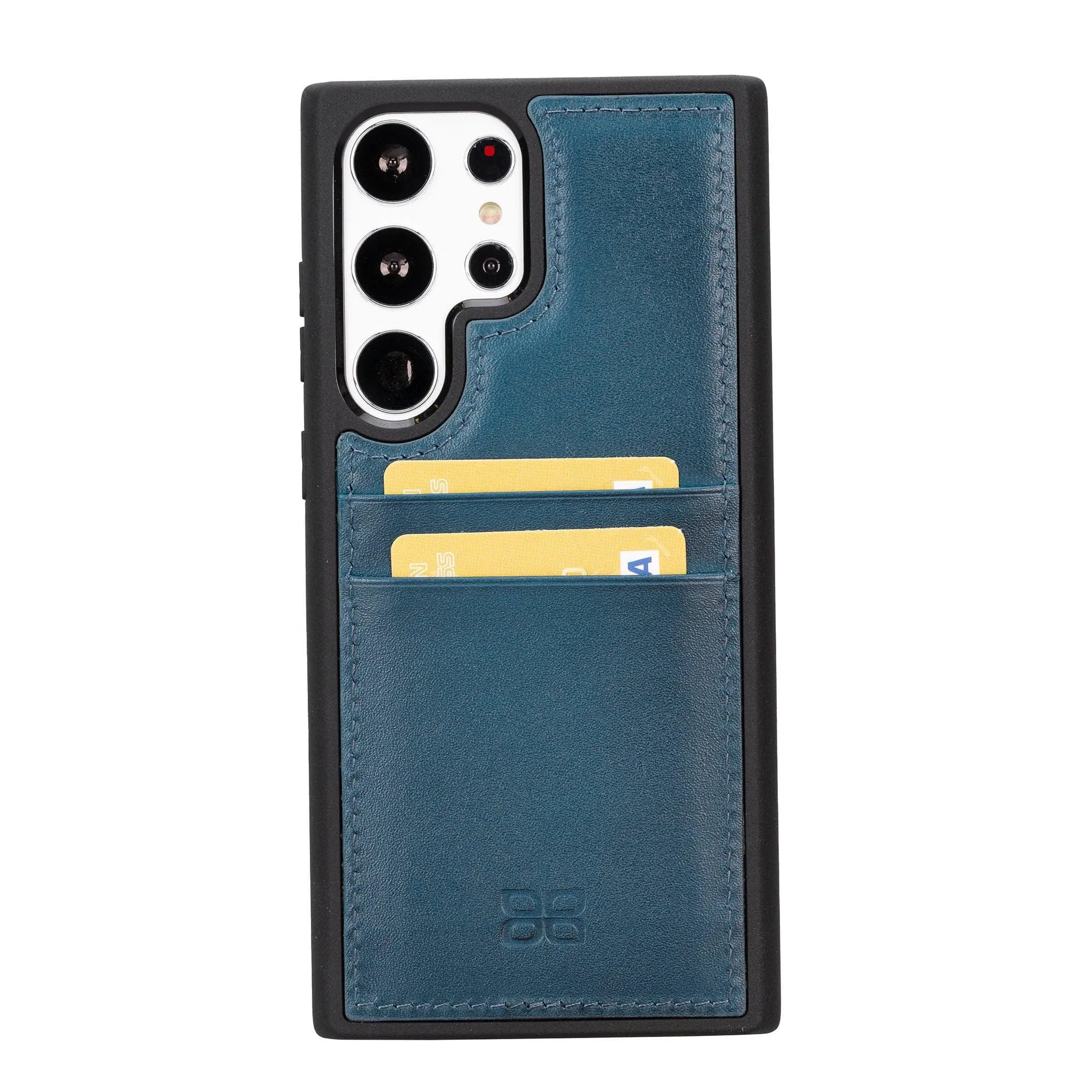 Samsung Galaxy S23 Series Leather Case with Card Holder - FXCP