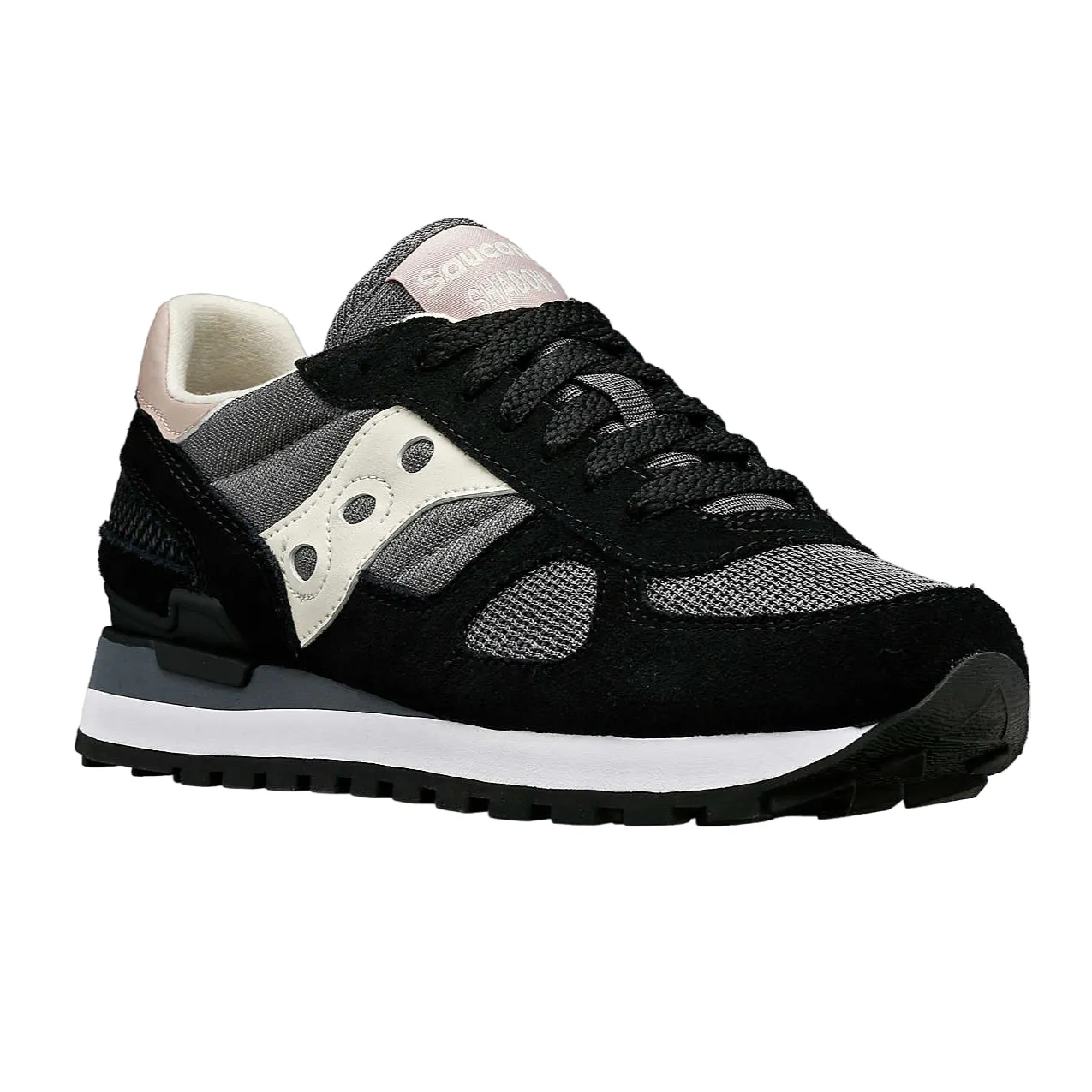 Saucony Originals women's sneakers shoe Shadow S1108-871 black-grey