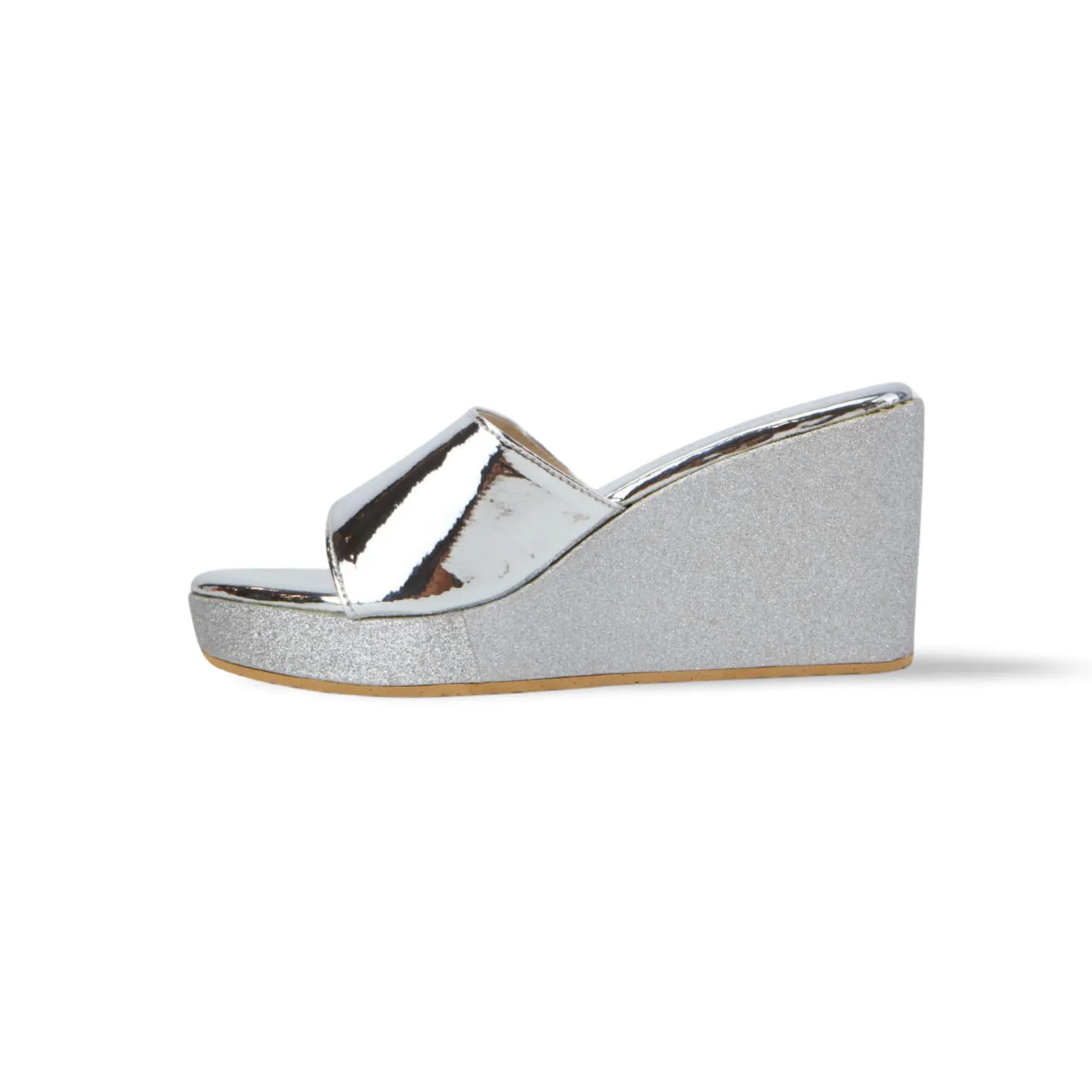 Shiny Wedge Sandals for Women - Stylish and Comfortable Shoes for Any Occasion