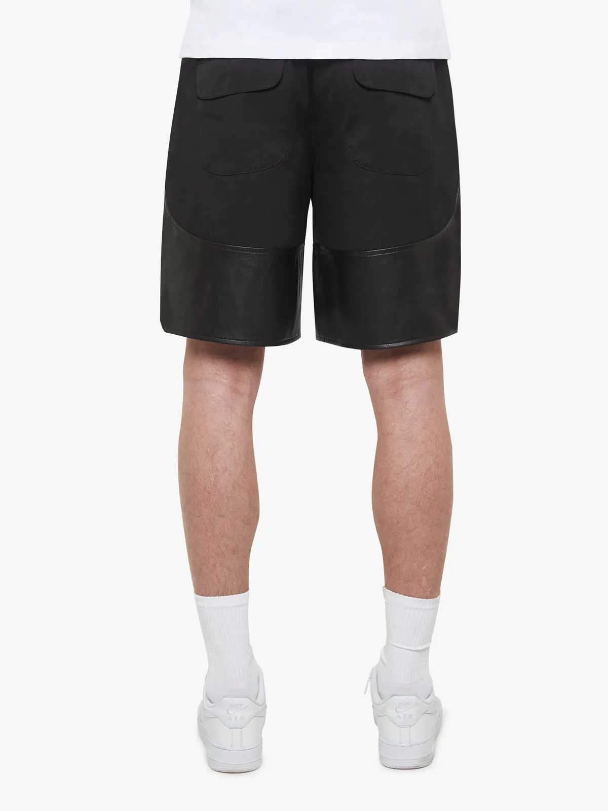 SPLIT SHORTS - BLACK/BLACK