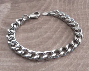 Squared Leash Chain Bracelet