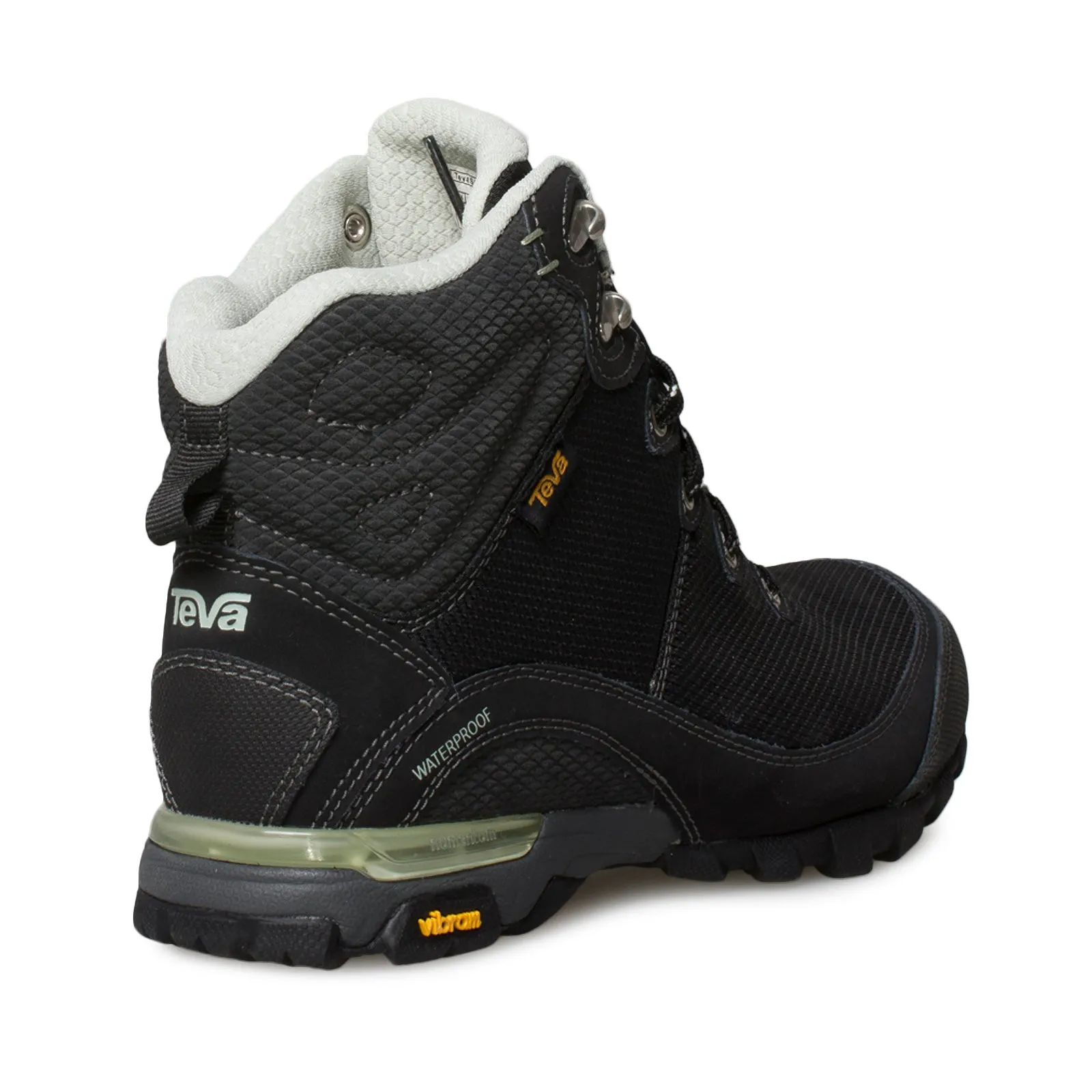 Teva Sugarpine Mid WP Black Boots - Women's