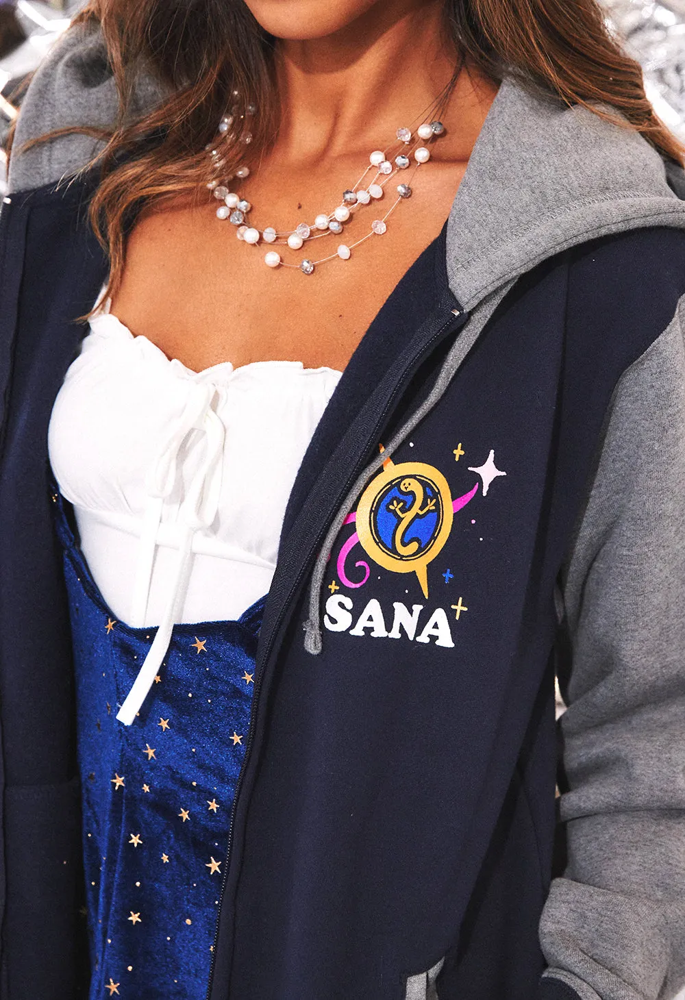 TSUKUMO SANA Varsity Jacket