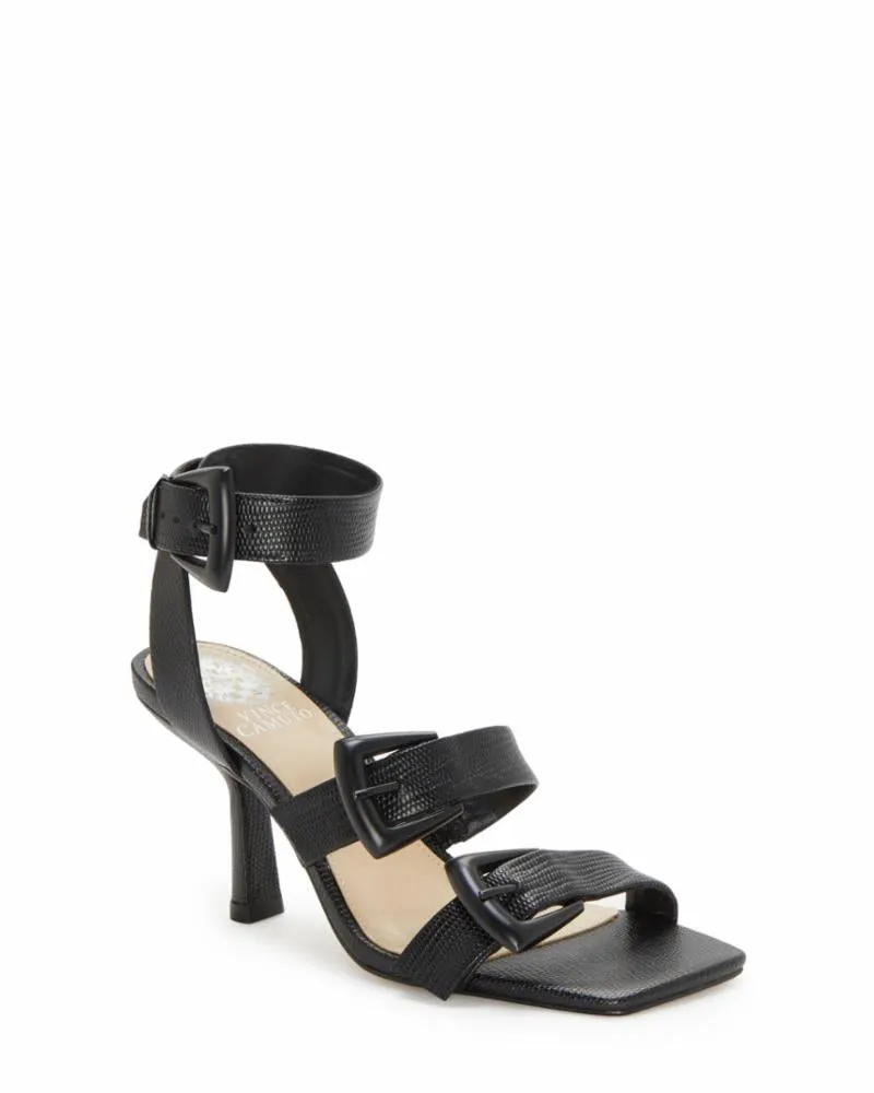 Vince Camuto JEMINSTIE BLACK/GLOSSY LIZARD