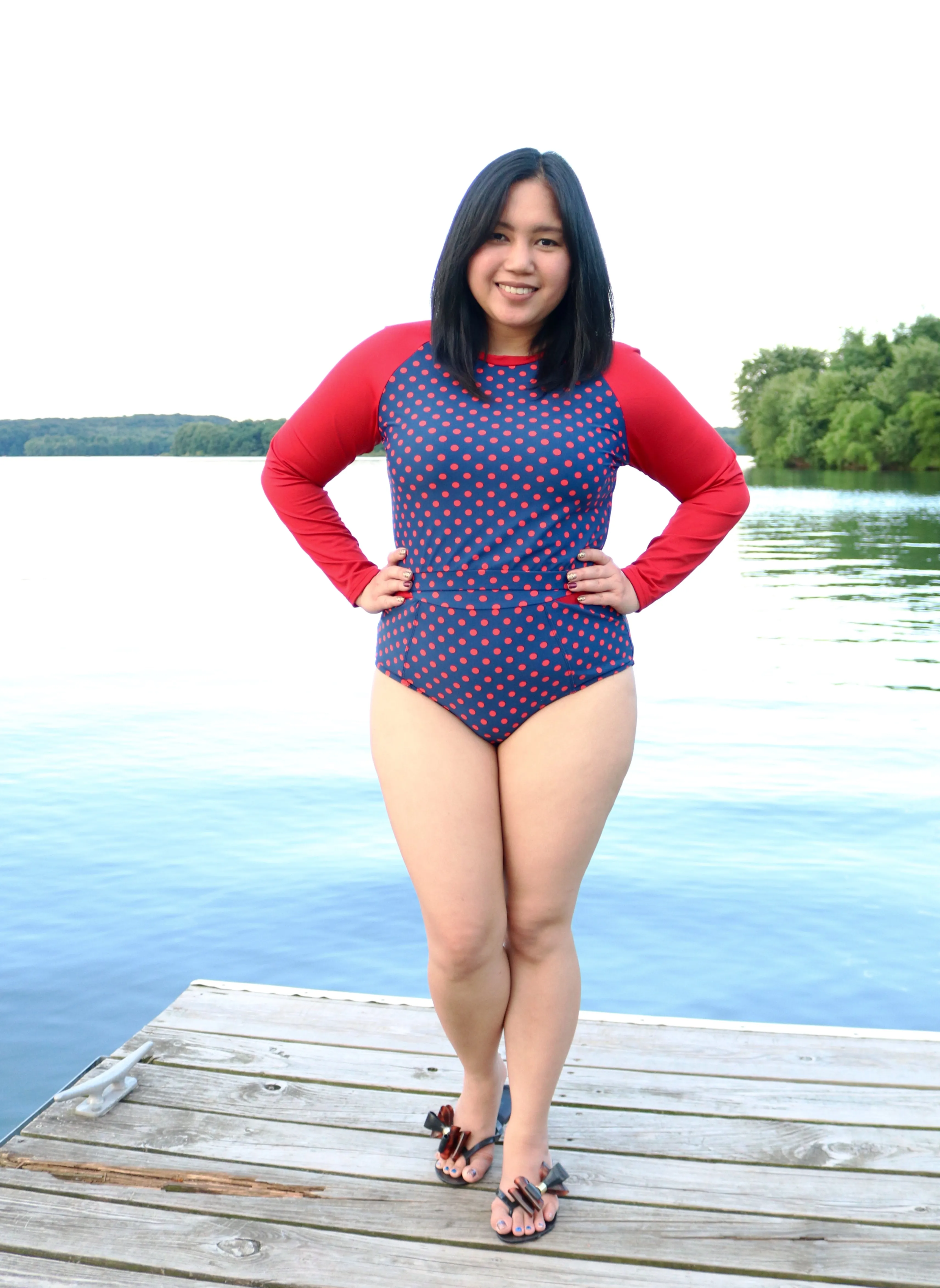 Waimea Rash Guard PDF Sewing Pattern