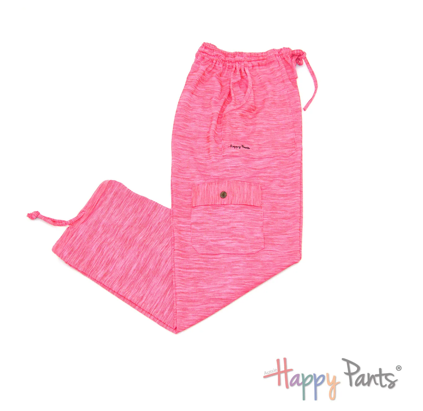 Watermelon Delight Pink Women Happy Pants