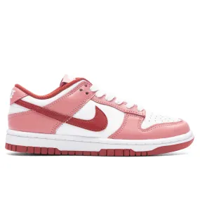 Women's Dunk Low 'Red Stardust' - Red Stardust/Rugged Orange