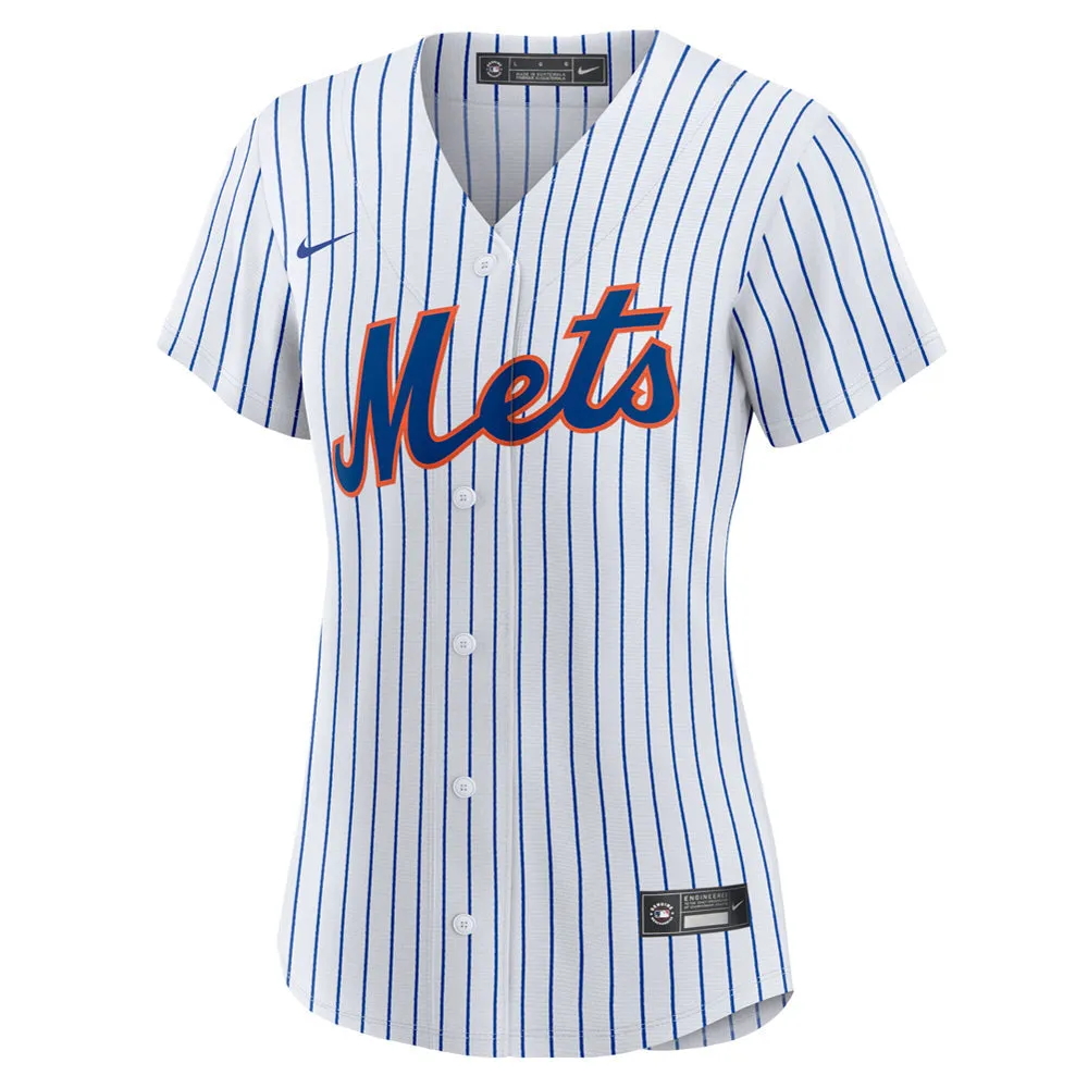 Women's New York Mets Francisco Lindor Home Player Jersey - White